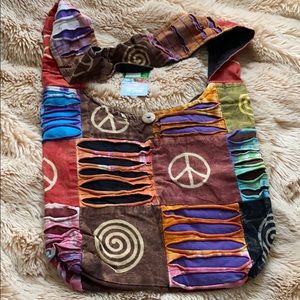 Peace tote bag